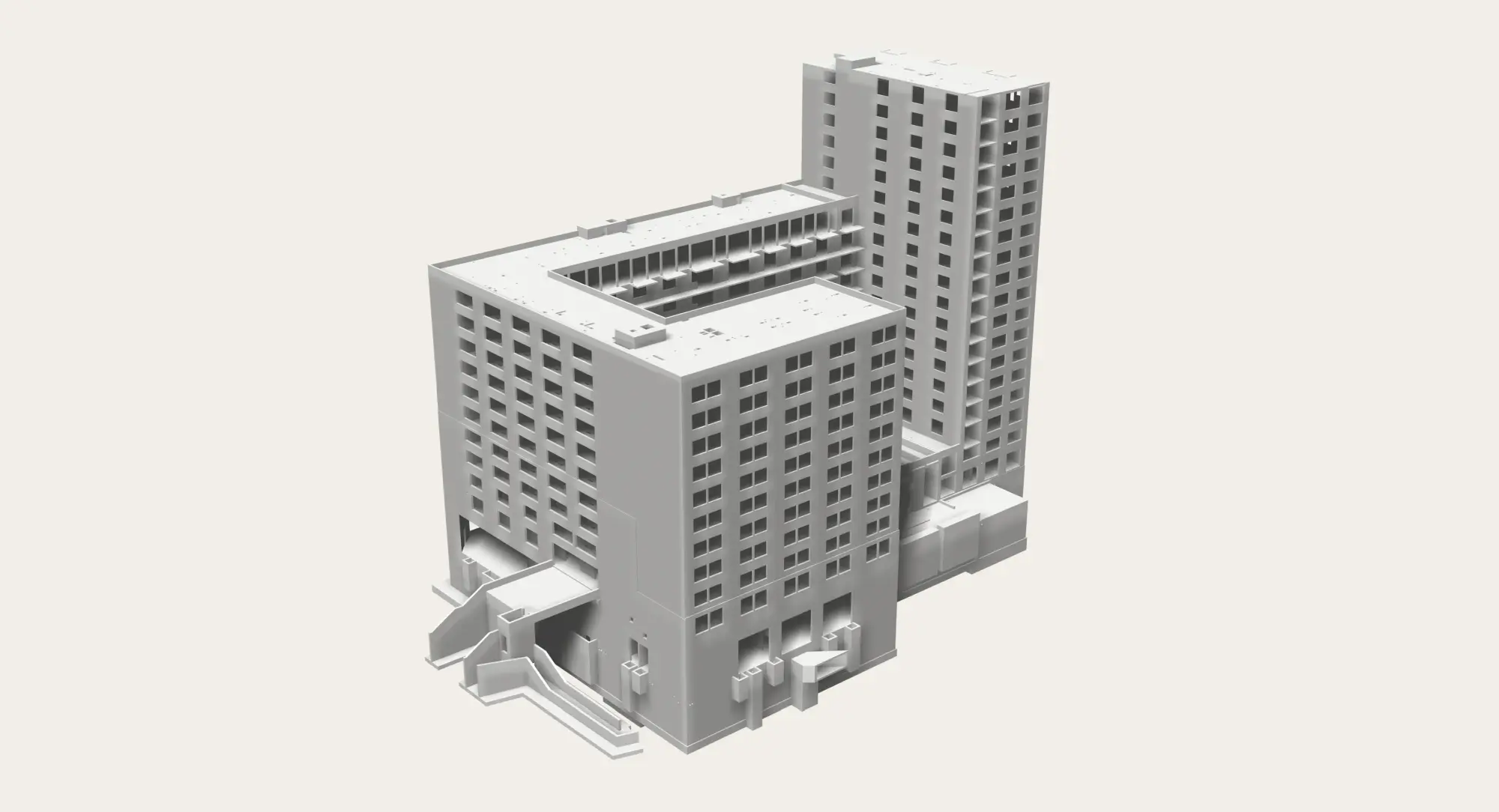 Bewehrungspläne für einen Wohnquartier in Hamburg (Pergolenviertel)